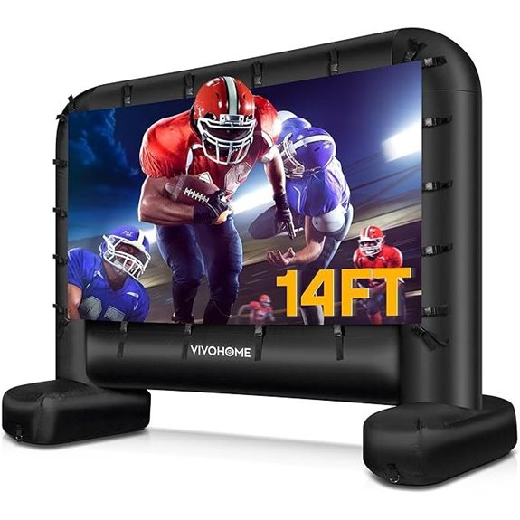 VIVOHOME 14 FT Inflatable Outdoor Projector Screen
