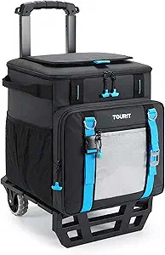 TOURIT 30L/50-Can Rolling Cooler with Wheels