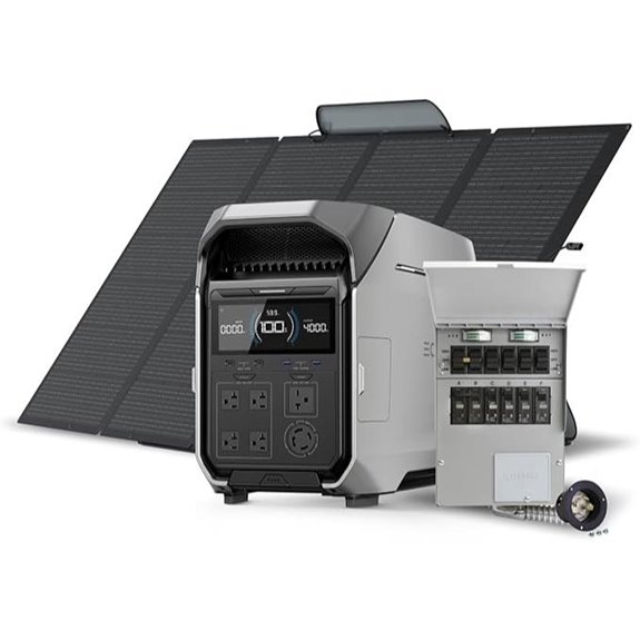 EF ECOFLOW Solar Generator 4096Wh DELTA Pro 3 with Panels