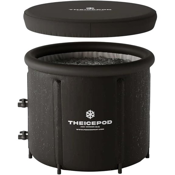 Ice Pod Pro 110-Gallon Cold Plunge Tub with Cover