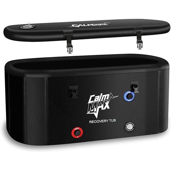 CalmMax XL Inflatable Ice Bath Tub for Athletes