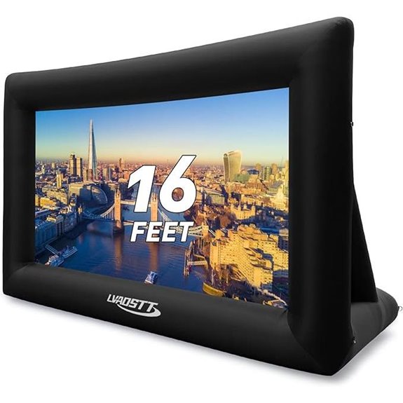 large inflatable outdoor screen