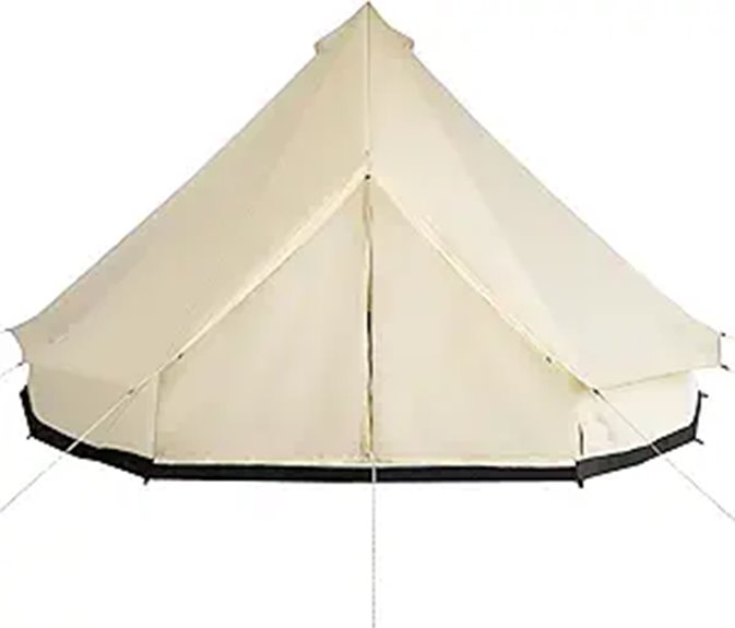 Outsunny 10-Person Glamping Yurt Tent for Camping