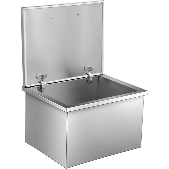 Drop-in 32-Quart Stainless Steel Ice Cooler