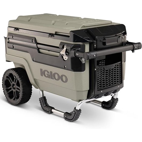 Igloo Trailmate Journey 70Qt Wheeled Cooler Insulated Hard Shell Ice Chest