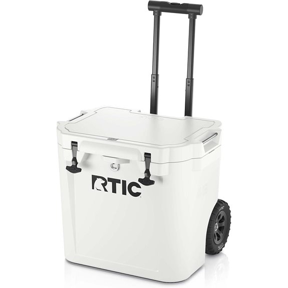 RTIC 45 Qt Wheeled Insulated Cooler for Outdoors