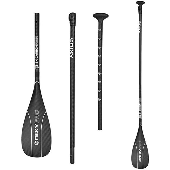 NIXY Carbon Fiber SUP Paddle (Adjustable Lightweight)