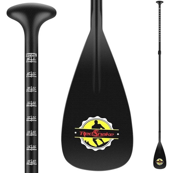 Full Carbon Fiber SUP Paddle (3-Piece Adjustable)