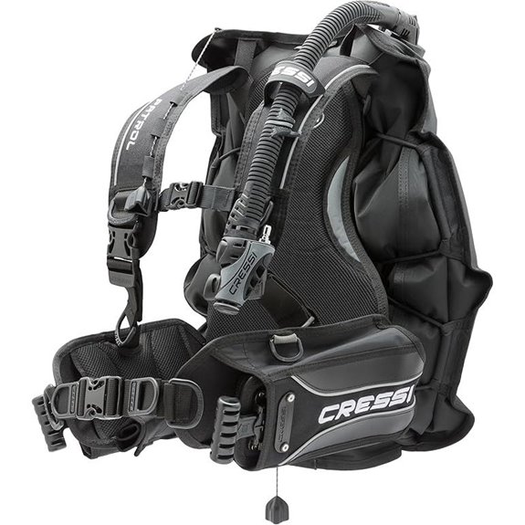 Cressi Travel Light Back Inflation BCD for Scuba