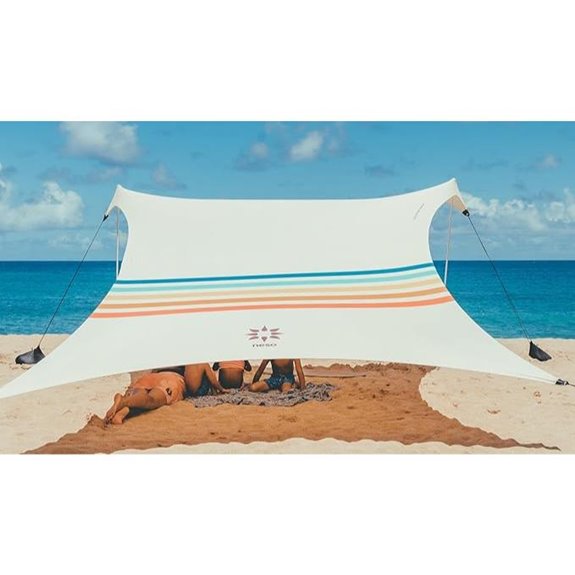 Neso Portable Beach Tent with Sand Anchor