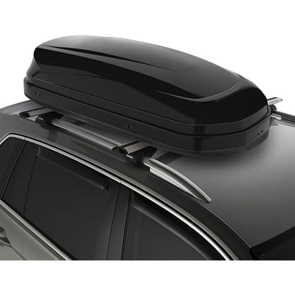 DNA Motoring Lockable Roof Cargo Box 53x34x15