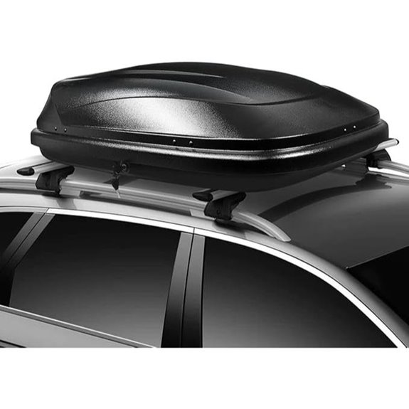 DNA MOTORING Lockable Roof Cargo Box (53x34x15)