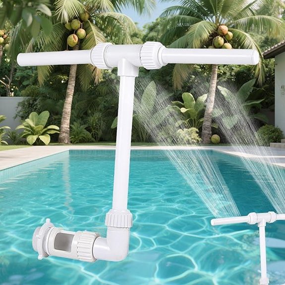 Premium 2025 Pool Fountain with Dual Spray