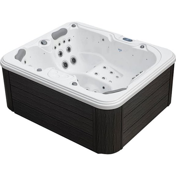 Excellence Outdoor Hot Tub with Jets and Bluetooth