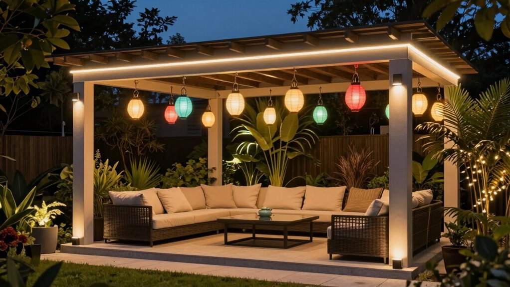 luxury outdoor lighting options