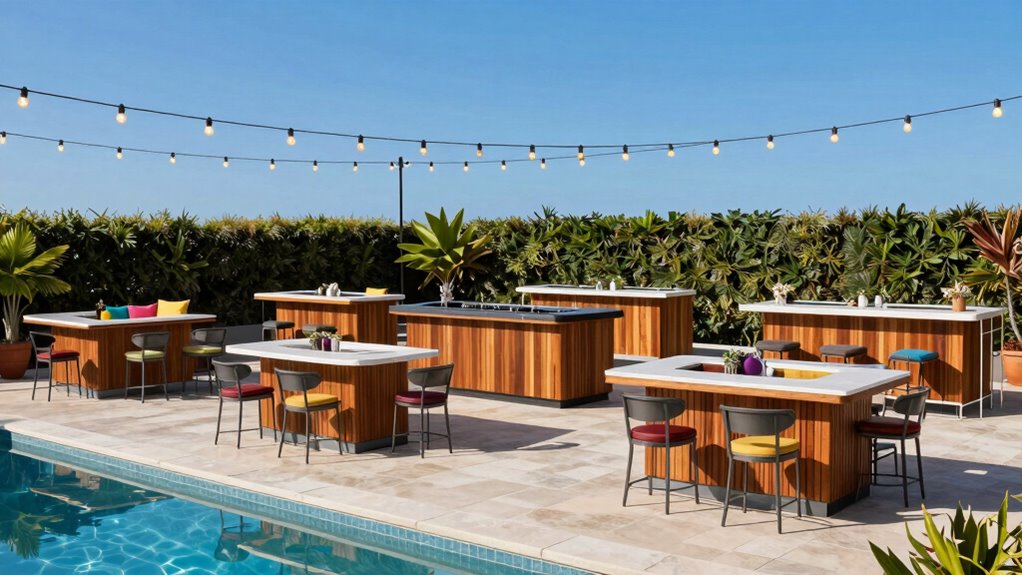 luxury patio bar collections