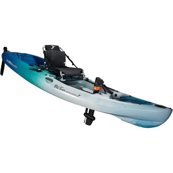 Old Town Malibu Pedal Kayak 12 ft Solo Sit-on-Top
