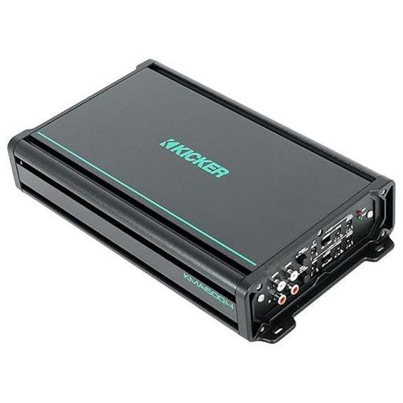 KICKER 48KMA6004 600 Watt 4-Channel Marine Amplifier Boat Amp KMA600.4