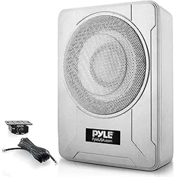 Pyle 8-Inch Marine Subwoofer System with Built-in Amp