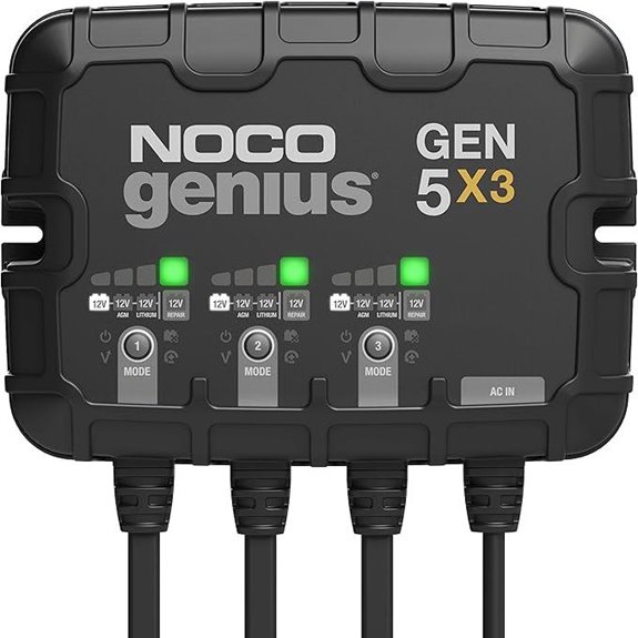 NOCO Genius GEN5X3 Marine Battery Charger
