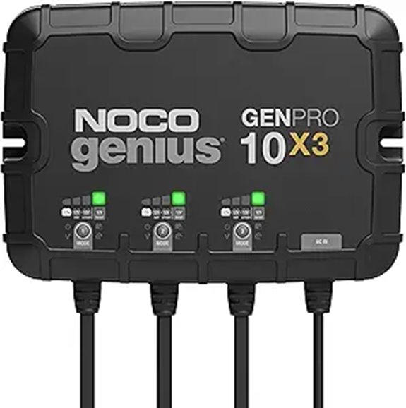NOCO Genius GENPRO10X3 Marine Battery Charger