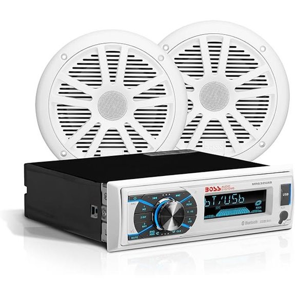 Boss Marine Bluetooth Stereo & 6.5 Speakers