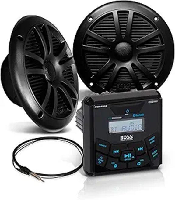 BOSS Marine 6.5 Bluetooth Speakers & Stereo System