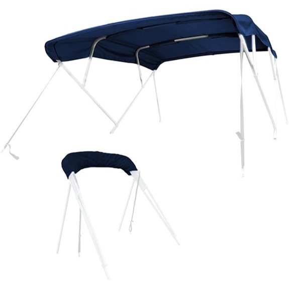 SavvyCraft 4 Bow Bimini Top Cover Marine Canvas