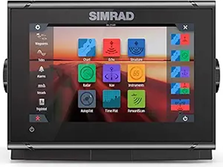 Simrad GO Chartplotter Fish Finder with Transducer