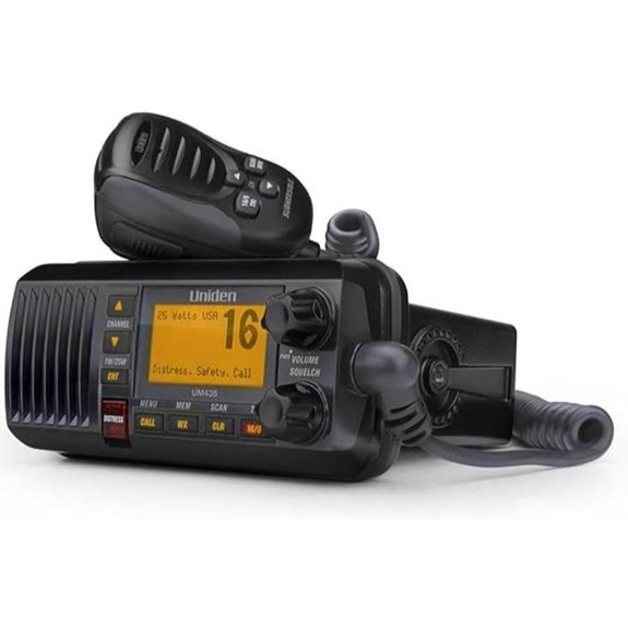 Uniden UM435BK Fixed Mount Marine VHF Radio
