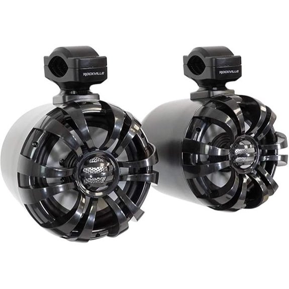 Rockville WB65 Marine Wakeboard Tower Speakers