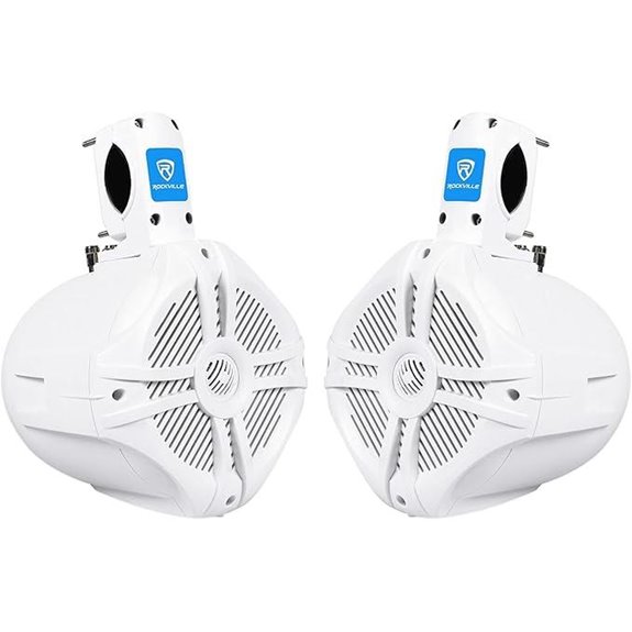 Rockville RWB65W 6.5 Marine Wakeboard Tower Speakers