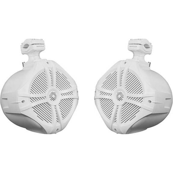 Rockville 8 Marine Wakeboard Tower Speakers (Pair)