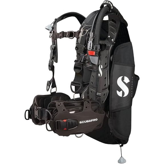 SCUBAPRO Hydros Pro Men’s Back Inflated Scuba BCD