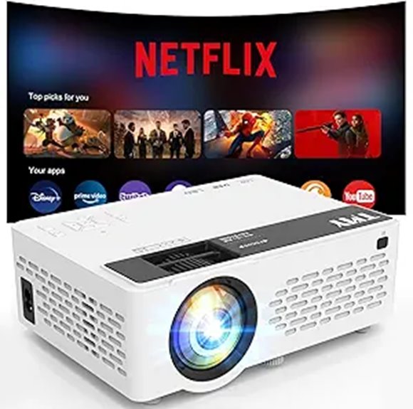 TMY Netflix Licensed Mini Full HD Projector