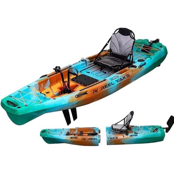 Reel Yaks Radar Modular 10ft Kayak for Travel