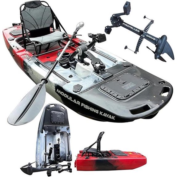 Reel Yaks Raider Modular Fishing Kayak (9.5ft)