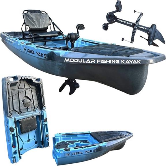 Reel Yaks Recon Modular Kayak for Adults & Youth