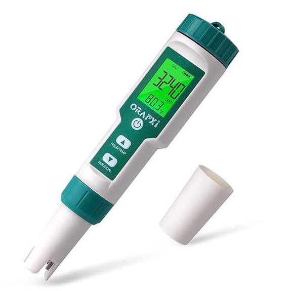 ORAPXI 5-in-1 Pool Salt & pH Tester