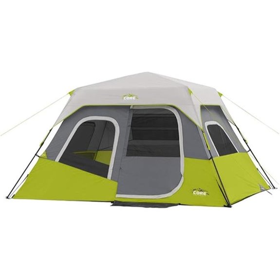 CORE Multi-Room Family Cabin Pop-Up Tents with Storage