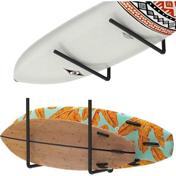 3-in-1 Overhead Paddleboard and Kayak Storage Rack