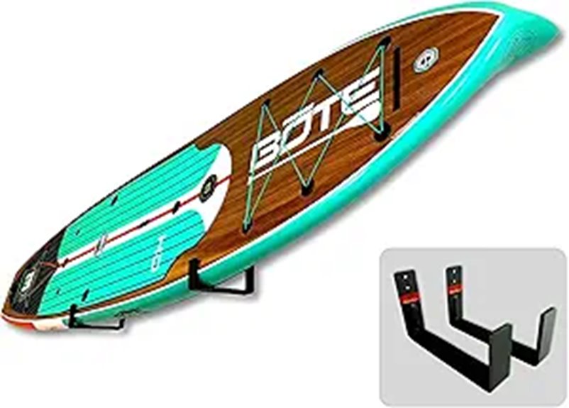 StoreYourBoard Naked SUP Paddle Board Wall Rack