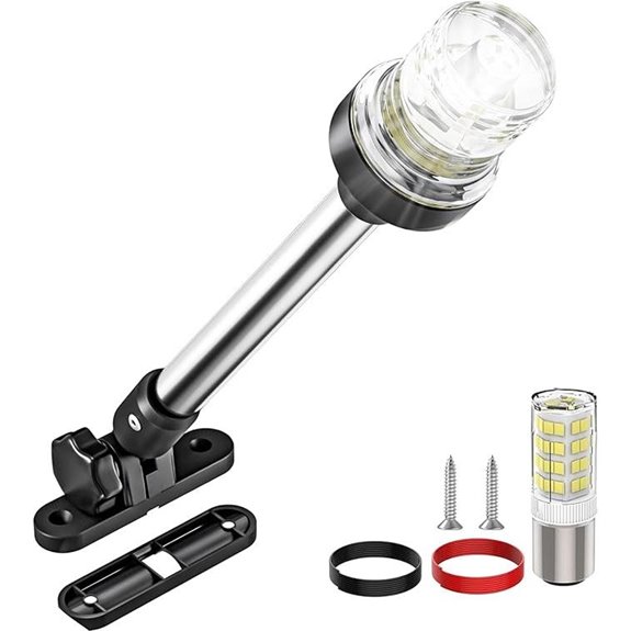 9-Inch Bimini Marine Boat Navigation & Stern Lights