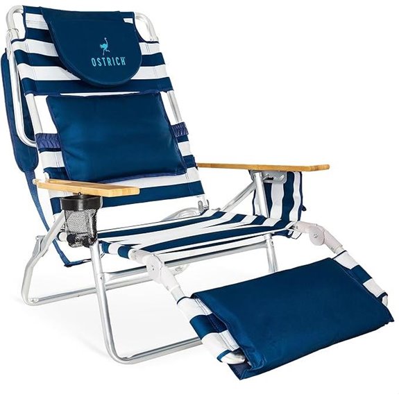 Ostrich 3-in-1 Reclining Lounge Chair with Footrest