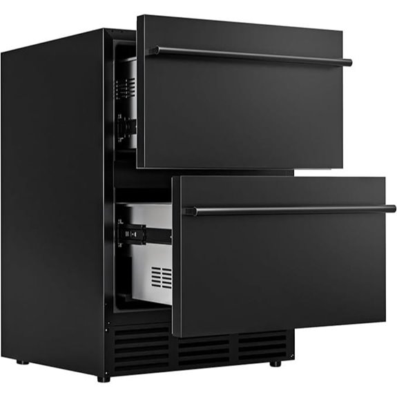 24-Inch Outdoor Under Counter Refrigerator with Drawers