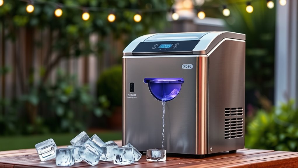 outdoor ice maker considerations