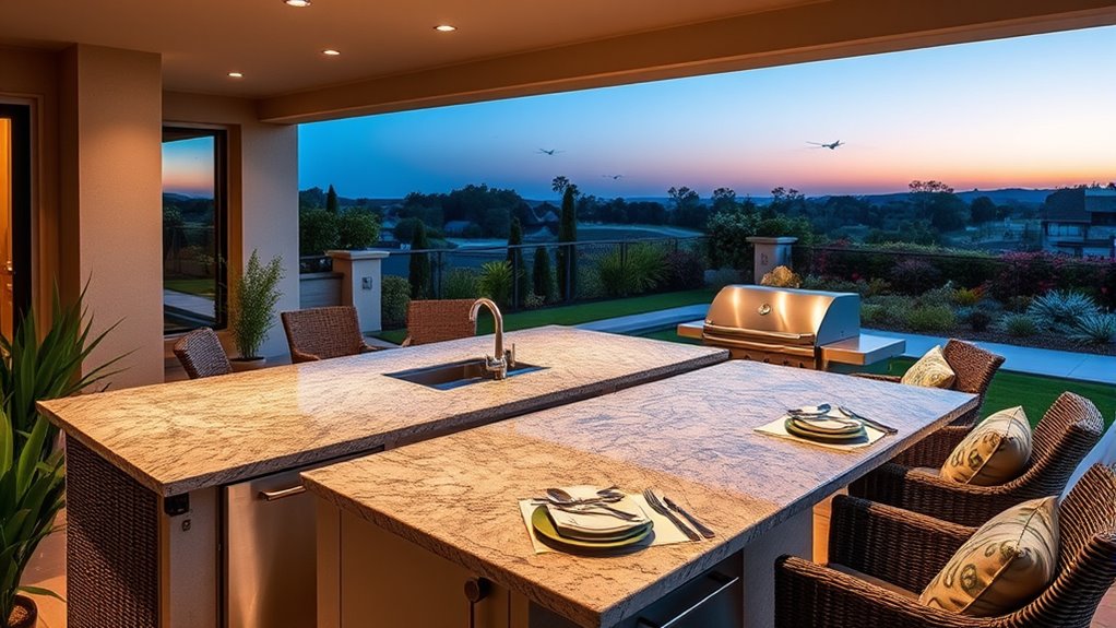 outdoor kitchen island considerations
