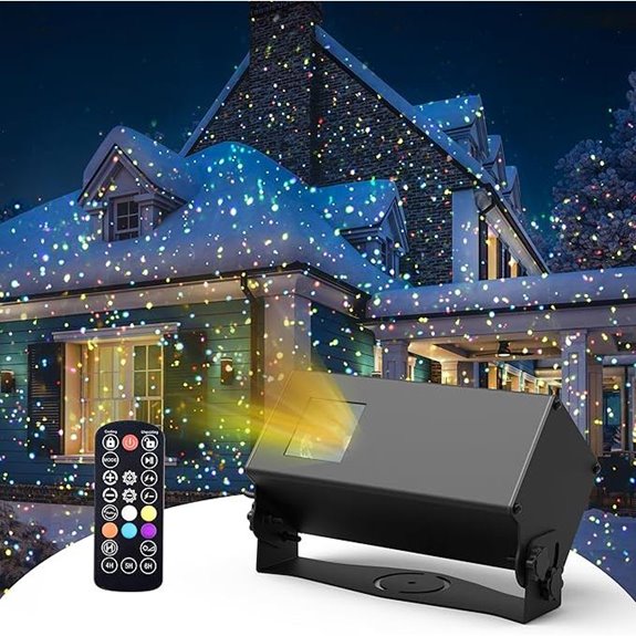 outdoor laser light projector