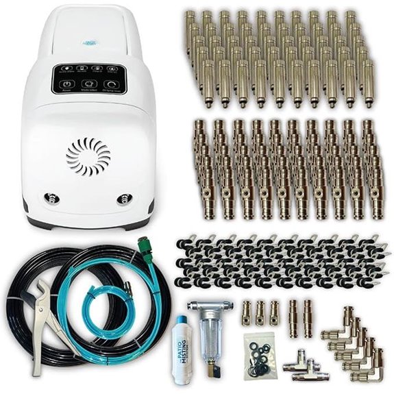 Patio Misters Pro Outdoor Cooling Mist System