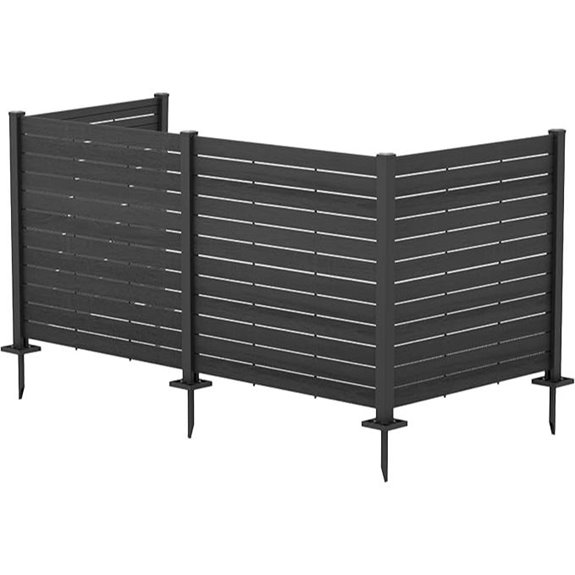 Kozyard 50 Outdoor Privacy Fence Panels (4-Pack)